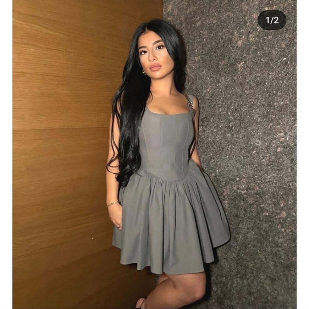 Zara Ruched Corset Dress size XS